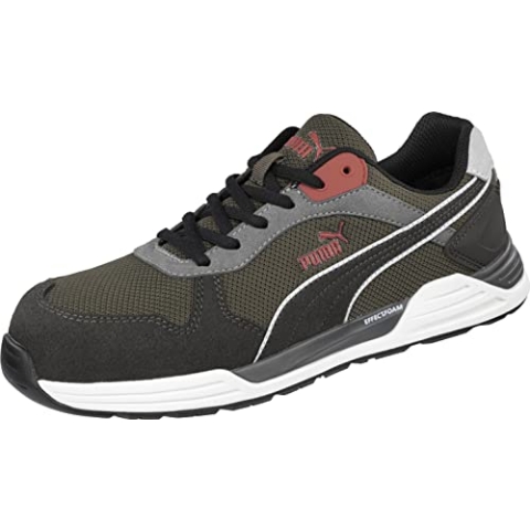PUMA Safety Frontside BRAUN EFEU Low Sicherheitsschuh Gr. 40