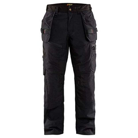 Blaklader 15002517 Handwerker-Hose X1500 Softshell, Schwarz, grootte C50