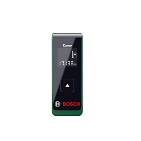 Bosch DIY Laser Entfernungsmesser Zamo 2. Generation, 2 x AAA Batterien, Karton (Arbeitsbereich 0,15-20 m, +/-3 mm Messgenauigkeit)