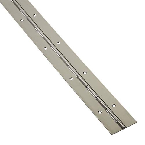 Stangenscharnier 1000 x 50 x 1,5 mm Edelstahl matt Klavierband Türband Bandscharnier von SOTECH