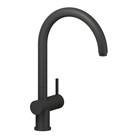 Reginox Armatur R31704 YAMPA BLACK/Küchenarmatur/Einhebelmischer/Mischbatterie schwarz