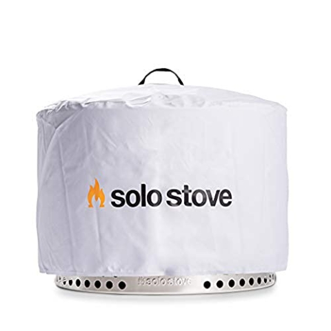 Solo Stove Schutzabdeckung für Feuerschale Yukon | Edelstahl-Feuerstellen-Zubehör - Outdoor-Kamin, Feuerstelle, Feuertonne, Feuerkorb - Winterfest, wasserdicht, ideal zur Abdeckung bei Regen