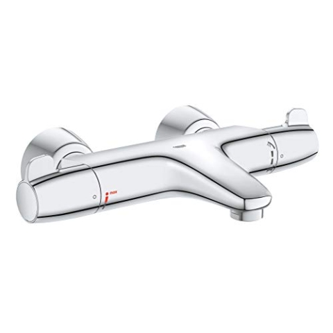 GROHE Grohtherm Special - Thermostat- Waneanarmatur (schnelle Befestigung, Verbrühschutz, Mengenregler, langlebig), chrom, 34665000
