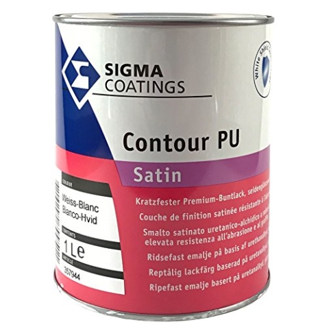 Sigma Contour PU Satin weiß 1L