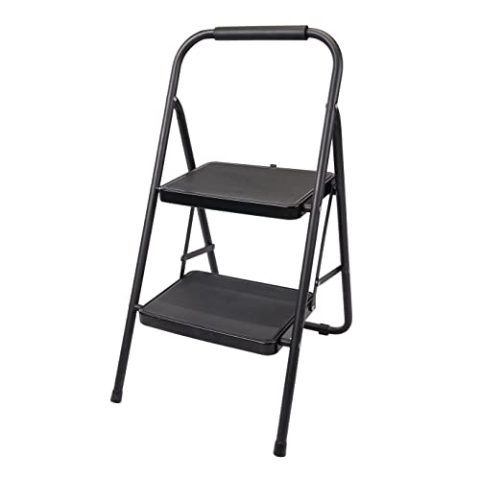 Silverline 226092 Trittleiter Zweistufig, 430 mm