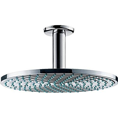 hansgrohe Raindance S 240 Air wassersparender Duschkopf, Kopfbrause für Deckenmontage, Chrom