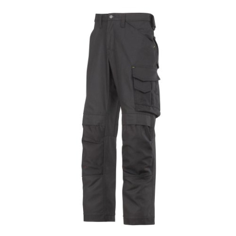 Snickers Handwerker Hose "Canvas plus", 1 Stück, 62, schwarz, 33140404062