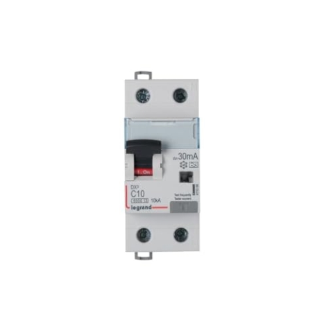 LEGRAND, DX3 FI/LS-Schalter C-Charakteristik, 16A, 1P+N, 6kA, 30mA, Typ A, 230VAC, 2 Teilungseinheiten, 411061