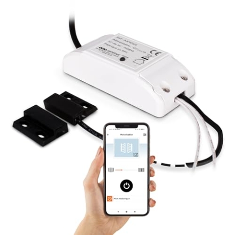 SCS Sentinel, AAM0125 - Angeschlossenes Empfängermodul für Motorisierung - 12V DC nicht mitgeliefert - 5 m Kabel - Kompatibel mit allen Torantrieben/Garagentoren - WiFiGate
