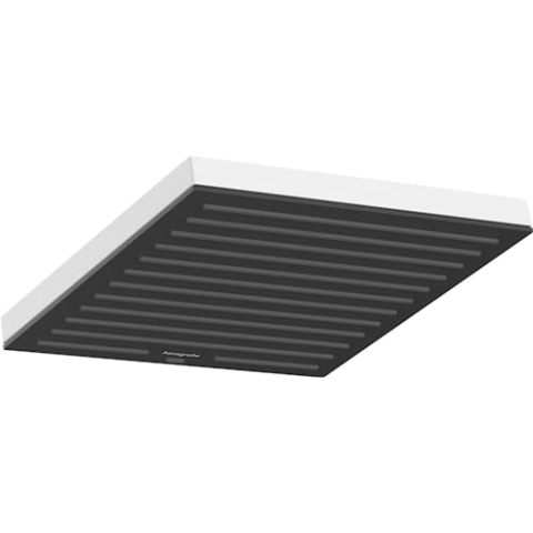 hansgrohe Kopfbrause Pulsify E, Brausekopf 260mm, Duschkopf Regendusche mit 1 Strahlart, Mattweiß