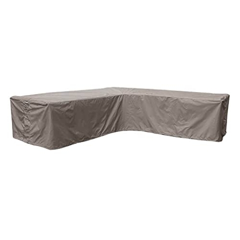 Raffles Covers Abdeckung für Lounge Eckset 250 x 250 x 90 H: 70 cm | Atmungsaktiv | Wasserdicht | UV - beständig | Doppelt genähte, PU-versiegelte Naht | Elastischer Kordelzug |