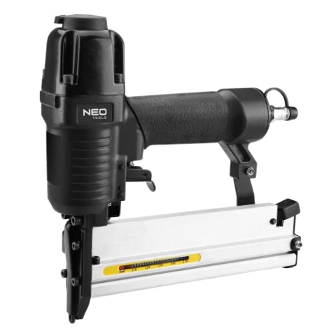 NEO TOOLS Drucklufthefter 6-16mm/10-40mm/15-50mm, Heftklammern vom Typ 80/90/300 (10-40mm typ 90, 15-50mm typ 300)