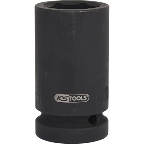 1" Sechskant-Kraft-Stecknuss, lang, 39 mm