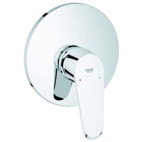 Grohe Eurodisc C Einhand Brausebatterie Fertigmontageset für Wandeinbaukörper (33501000) 19549002 Chrom; für Wandeinbau