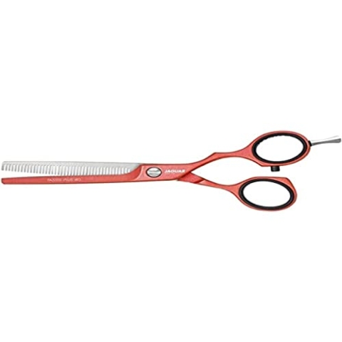 Jaguar Effilierrschere Pastell Plus offset ES40 coral 5,5 3054-2,coral, offset, Effilierschere