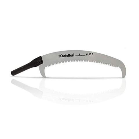 CASTELLARI Säge für Teleskopstange PS 35 P, Stahl mit hohem Kohlenstoffgehalt mit harter Chrombeschichtung, kompatibel mit Holz, traditionell, 10 mm, Säge mit Teleskopstange