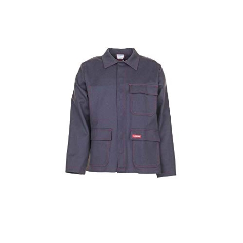 Planam 1742058 Hitze/Schweißerschutz Jacke, 500 g/m², Grau, Größe 58