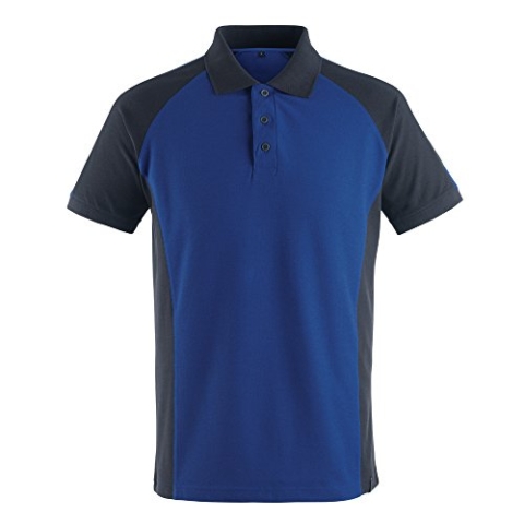 Mascot Polo-Shirt "Bottrop", 1 Stück, M, Blau (kornblau / schwarz), 84-50569961-11010-4XL