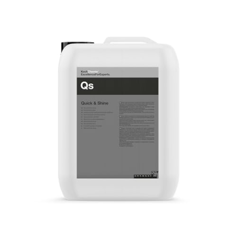 Koch Chemie Qs Quick & Shine Allround-Finish 10 Liter für Lack Fahrzeuginnenraum Edelstahl