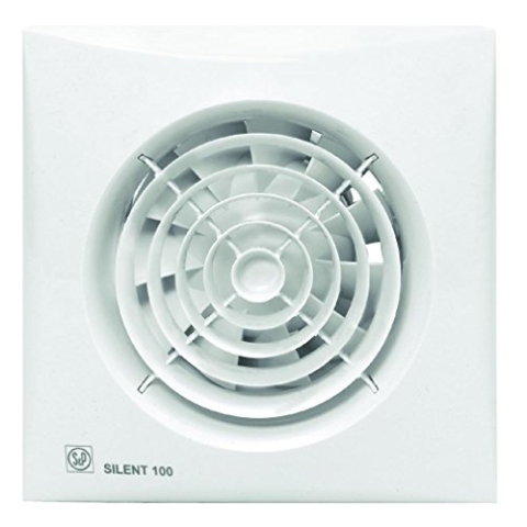 S und P Silent-100 Cz 12 V – Abzieher Bano Silent-100-CZ-12 V 8 W 2100RPM