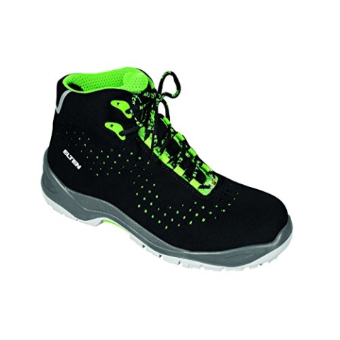 Elten Sicherheitsschnürstiefel "Impulse green Mid" ESD S1P, Größe 38, 762551-38