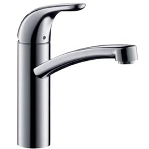 hansgrohe Küchenarmatur Focus M41 (Wasserhahn Küche mit 360° Schwenkfunktion und hohem Auslauf 160mm) Chrom