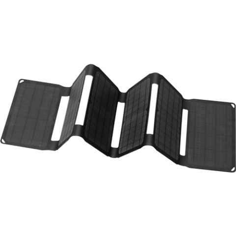 Sandberg Solar Charger 40 W QC3.0+PD+DC, Solar-Ladegerät, Schwarz