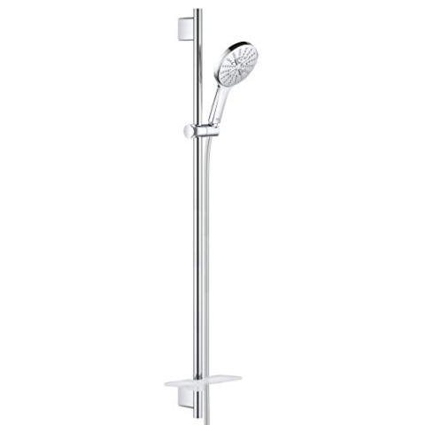 GROHE Rainshower 130 SmartActive | Brausestangenset 3 Strahlarten | chrom | 26548000