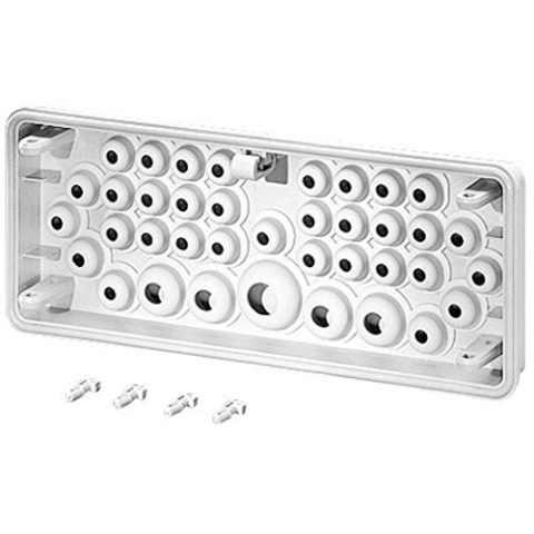 Hensel mifp38 Electrical Junction Box – Electrical Junction Boxes (White, 278 g)
