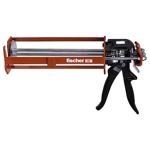fischer Handauspressgerät FIS AM S-XL, Kartuschenpistole für Kartuschengrößen mit 825 ml Inhalt, Auspresspistole zum effizienten Auspressen, ergonomisches Design für optimale Handhabung