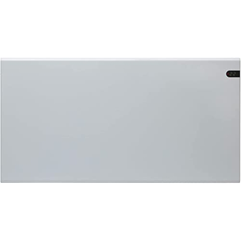 ADAX NEO NP Elektroheizkörper - 1200W, Silber | Thermostat mit Zeitschaltuhr | Elektroheizung Wandmontage | Höhe 370mm | Heizkörper Elektrisch | Frostwächter, Wochenmodus | Wandkonvektor | KDT | IP20