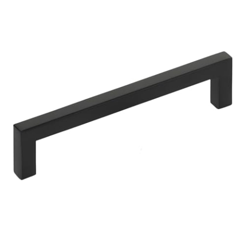 SOTECH 10 Stück Möbelgriffe E8 BA 192 mm Edelstahl SS201 schwarz matt brüniert, Schrankgriffe Kommodengriffe für Küche Bad und mehr
