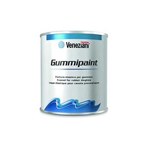 Veneziani Yachting Gummipaint elastischer Nagellack für Schlauchboote 500 ml - Farbe Weiß