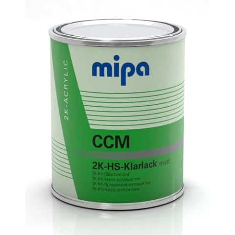 MIPA 2K HS Klarlack matt - VOC - NEUHEIT! 1Liter