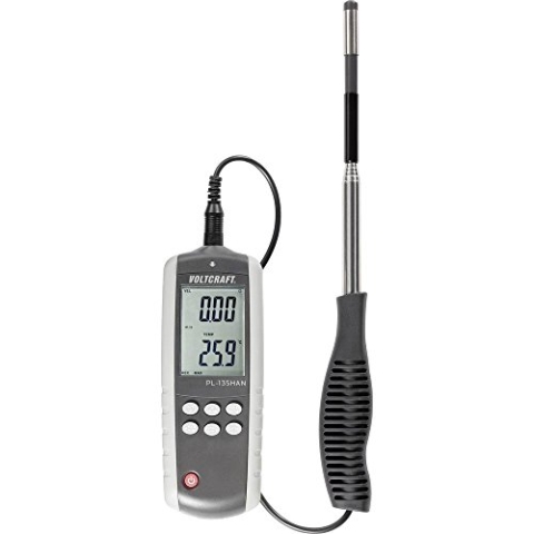 Anemometer VOLTCRAFT PL-135HAN 0.1 bis 25 m/s