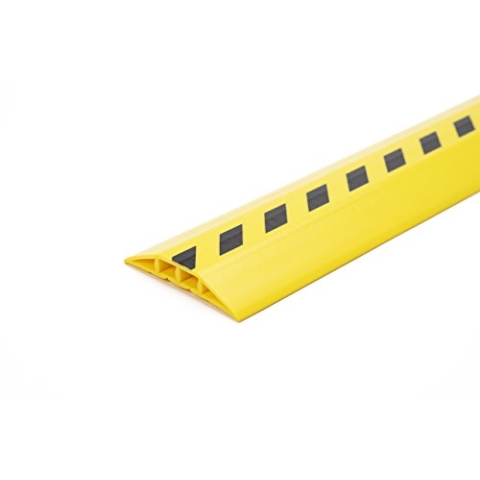 EHA 41901 Kabelbrücke,gelb/schwarz, 100 mm breit, 3 m Set inkl. Klebeband