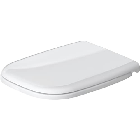 DURAVIT D-Code WC-Sitz mit Absenkautomatik SoftClose, 54.6 x 35.6 x 6.4 centimeters
