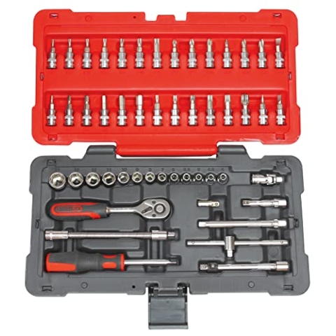 KS Tools Ultimate 922.0650 Box mit 50 Stück von Sockets/Zubehör 1/10,2 cm
