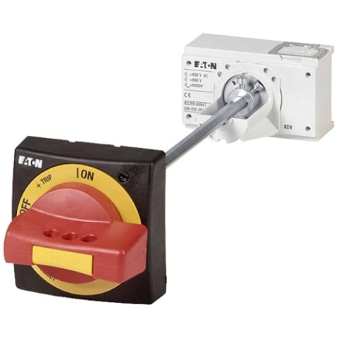 Eaton 266632 Hauptschalterbausatz, Griff rot, Baugrösse 1