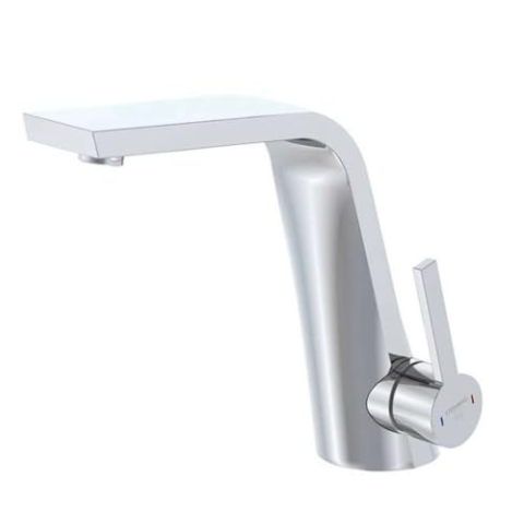 Steinberg Serie 260 Waschtischarmatur, ohne Ablaufgarnitur, Ausladung 158mm, 26010101, Farbe: Chrom