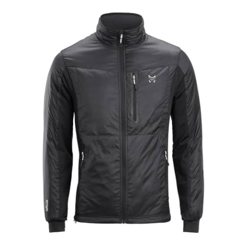 Chaqueta ligera fibra Thermolite® Eco Made 200g con corte slim fit. C: AZUL/ANTRACITA T: L