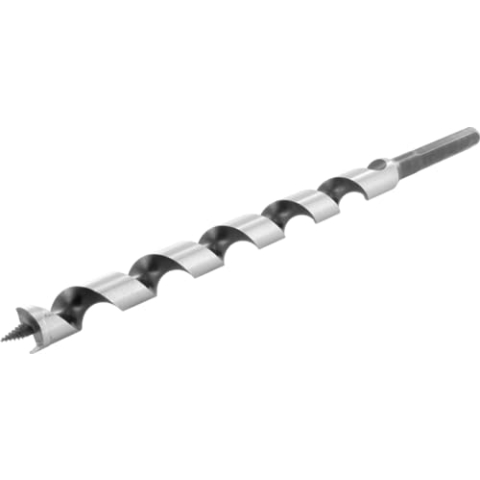 FAMAG Schlangenbohrer Lewis WS | 26 x 255 x 320 mm mit Schaft 13 mm | Holzbohrer für Tieflochbohrungen in Weichholz & Hartholz | Made in Germany | 1410.326