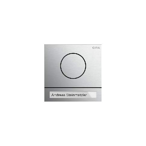 Türstationsmodul System 106 Aluminium GIRA 5565926