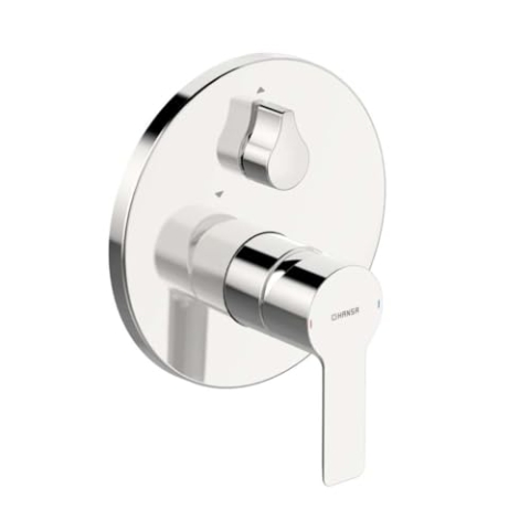 Hansa 83859503 Fertigmontageset / Einhand-Wannen-Batterie HANSALIGNA | schrom