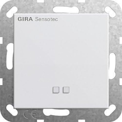 Gira 236603 Sensotec UP-Bewegugnsmelder ST55 rw-glänzend, mit Fernbedienung