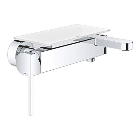 Grohe Plus Badarmatur- Einhand-Wannenbatterie mit Temperaturbegrenzer chrom 33553003
