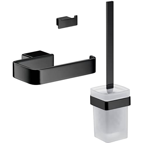 Emco Loft Toilettenzubehörset 3-in-1 Schwarz