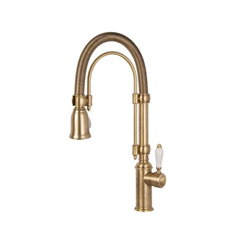 SMEG MIDR7O-2, Küchenarmatur CORTINA, Brass