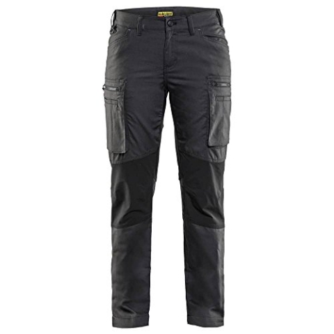 Blakläder Damen-Bundhose mit Stretch-Einsätzen Größe, 1 Stück, C44, dunkelgrau/schwarz, 715918459899C44