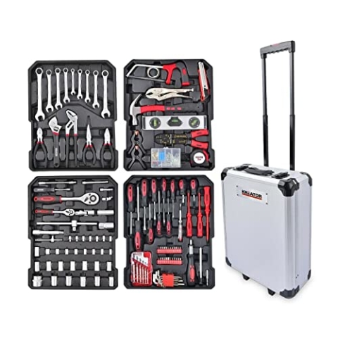 KREATOR KRT951011 - Juego de herramientas 189 piezas